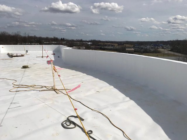 Consruction Work on Commercial Roofs in Nicholasville, Kentucky (KY)