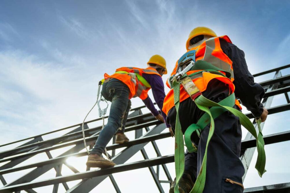 Certified Roofing Specialists practicing site safety near Richmond, Kentucky (KY)